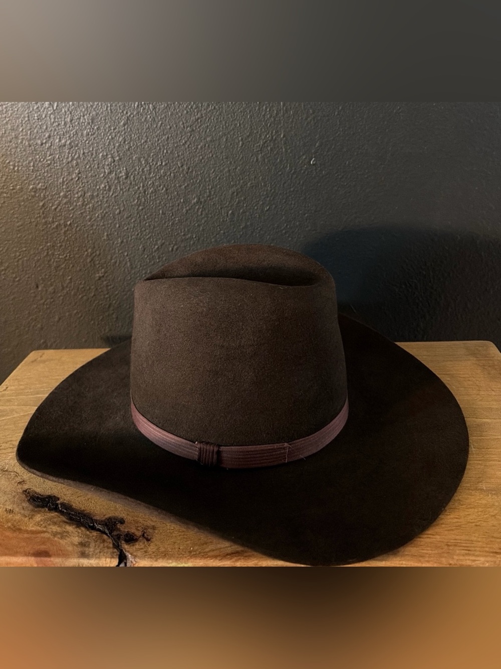 Vintage Resistol XXX Beaver Cowboy Hat Riley & McCormick Western Billings MT